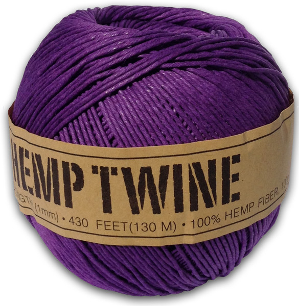 Purple Hemp Twine