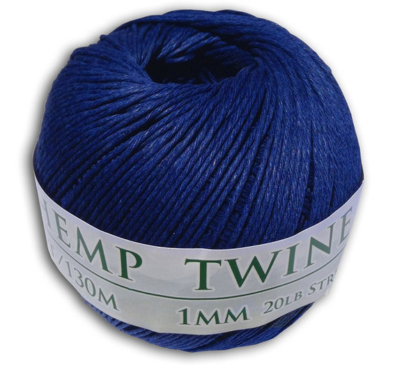 royal blue hemp twine