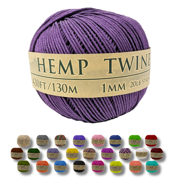 Purple Hemp Twine