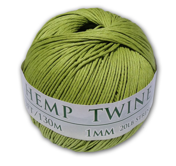 Lime Green Hemp Twine