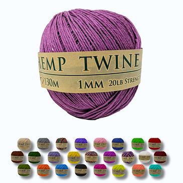 Orchid Hemp Twine