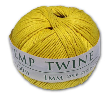 Hemptopia Yellow Hemp Twine