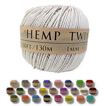 Hemptopia White Hemp Twine 