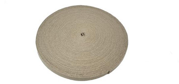 Hemptopia 1" Natural Hemp Webbing - 50 Meter Roll