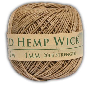 Hemptopia Bee's Wax Hemp Wick Twine