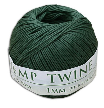 Hemptopia Hunter Green Hemp Twine