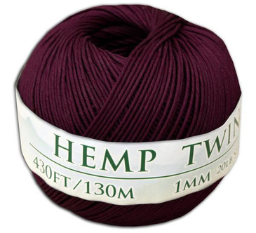 Hemptopia Bourbon Red Hemp Twine