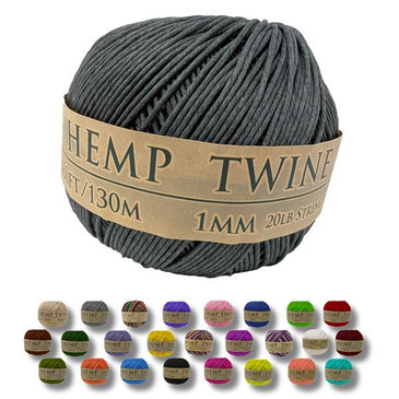 Hemptopia Gray Hemp Twine 