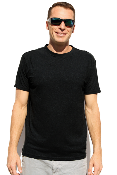 Men's Black Hemp T-Shirt