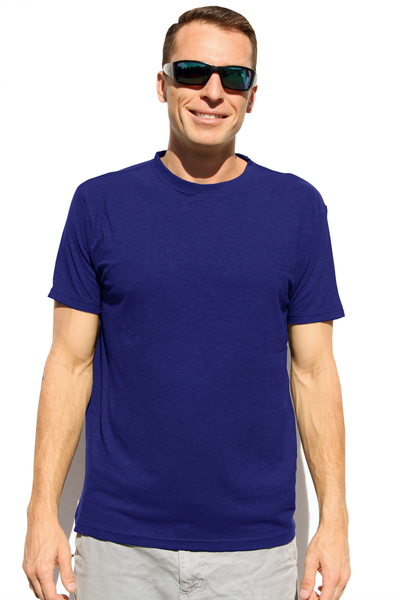 Men's Blue Hemp T-Shirt