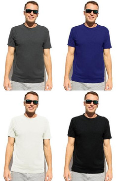Hemptopia Men's Blank Hemp T-Shirt