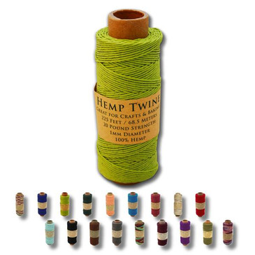 Hemptopia Lime Green Hemp Twine Spool 