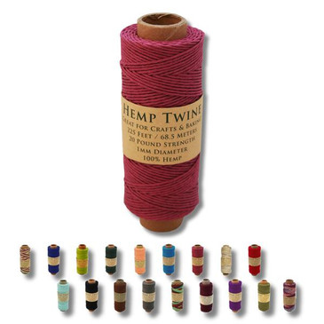 Hemptopia Orchid Hemp Twine Spool 