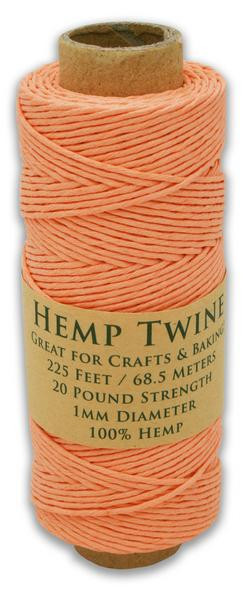 Hemptopia Tropical Coral Hemp Twine Spool