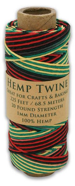 Hemptopia Rasta Variegated Hemp Twine Spool