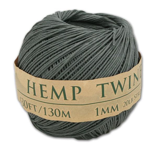 grey hemp twine