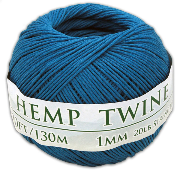 blue hemp twine