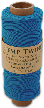 Hemptopia Blue Hemp Twine Spool