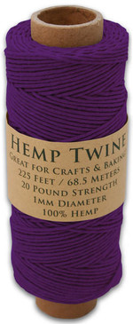 Hemptopia Purple Hemp Twine Spool 