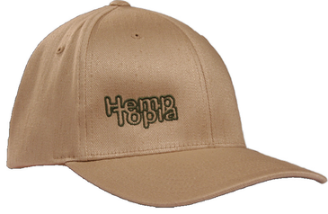 Hemptopia Hemp Cap w/logo - Beige