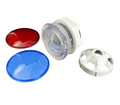 11335 Light Kit W/ Red & Blue Lens,  3.5in, No Wiring/Bulb