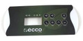 14240 OVERLAY,  K-85,  in.XE,  2 PUMP,  2011,  LED,  ECCO LOGO