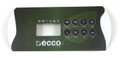 14241 OVERLAY,  K-85,  in.XE,  2 PUMP,  AIR,  2011,  LED,  ECCO LOGO