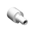 11366 FITTINGS PVC, Barbed Adapter,  WATERW, 3/8inRB x 1/2inSpg