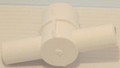12035 FITTINGS PVC, Tee,  WATERW, 1inSpg x (2) 3/4inSB