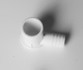 12033 FITTINGS PVC, Barb,  WATERW, 1inSpg x 3/4inRB, Ell