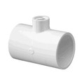 10776  FITTINGS PVC, Tee,  WATERW,  2in S x 2inSpg x 3/4inS FPT