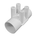 10214 Manifold,  Water,  2in Sp X 2in Sp X (4) 3/4in B