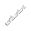 12034 Manifold PVC, Air,  WATERW, 2-4-6, 3/4inRB x 3/4inRB x (6) 3/8inSB