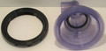 15019 BODY, GLO, MASTER MASSAGE, ADJUSTABLE, THREAD IN, 1 1/2 IN S X 1/2 S, WITH ADAPTER
