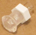 14981 LED,  LENS FITTING, PINWHEEL WITH NUT AND GASKET, 7/16 IN HOLE SIZE