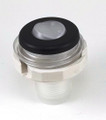 15426 AIR CONTROL, TOGGLE, LED AURA II (LONG), CLEAR-BLACK