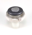 15465 AIR CONTROL, TOGGLE, LED AURA II (LONG), CLEAR-TITANIUM