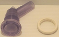 15037 BODY, WATER FEATURE, FLUSH MOUNT, W/NUT