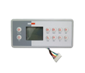DSP10018 GECKO TSC-4 BDLTSC410K TOPSIDE CONTROL, 8 PIN CORD,  OVERLAY INCLUDED