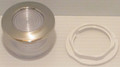 15104 LIGHT, FOOTWELL, 2-1/8 IN W/SS ESCUTCHEON, NO REFLECTOR
