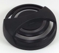 15348 KNOB, DIVERTER VALVE, 2 IN, BLACK, ORION