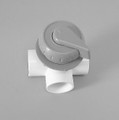 10513 DIVERTER VALVE,  SIDE MOUNT,  1 in,  GRAY