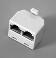10255 JACK,  MODULAR,  2-TO-1