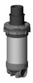 10477 FILTER ASSEMBLY,  DYNA-FLO LO-PROFILE,  TOP MOUNT,  BLACK,  50 S