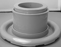 10266 FILTER PART,  DYNA-FLO LOW PROFILE,  TRIM RIng,  5 SCALLOP,  GRA