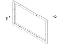 10935 FILTER PART,  100 SQ FT FRONT ACCESS,  HingE MOUNT,  BLACK