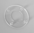 11296 BEZEL,  WW AIR CONTROL,  1 in,  FIBER OPTIC