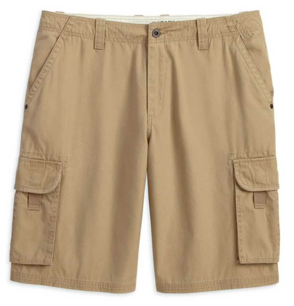 HarleyDavidson® Men's Cargo Shorts Khaki Colored 10.5'' Inseam 99071