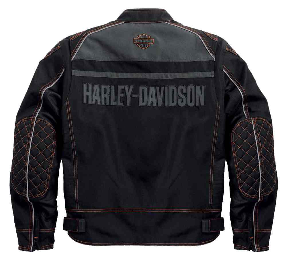 Harley-Davidson® Men's Tailgater Textile & Mesh Riding Jacket 98554 ...