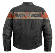 Harley-Davidson® Men's Spoiler Leather Jacket Black 98016-10VM ...